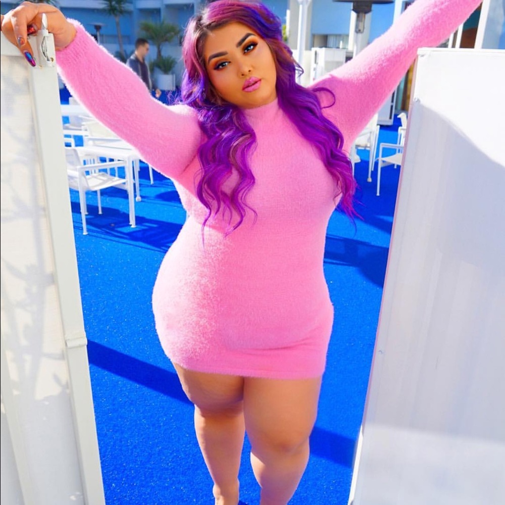 Pink dress